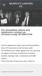 Mobile Screenshot of murphyslawyers.com